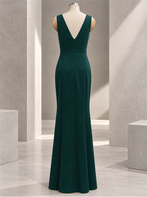 Abito sirena bustier G FOR GIULSIE | LUX012FOREST GREEN